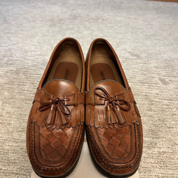 Brown Leather Loafers - Picture 1 of 4